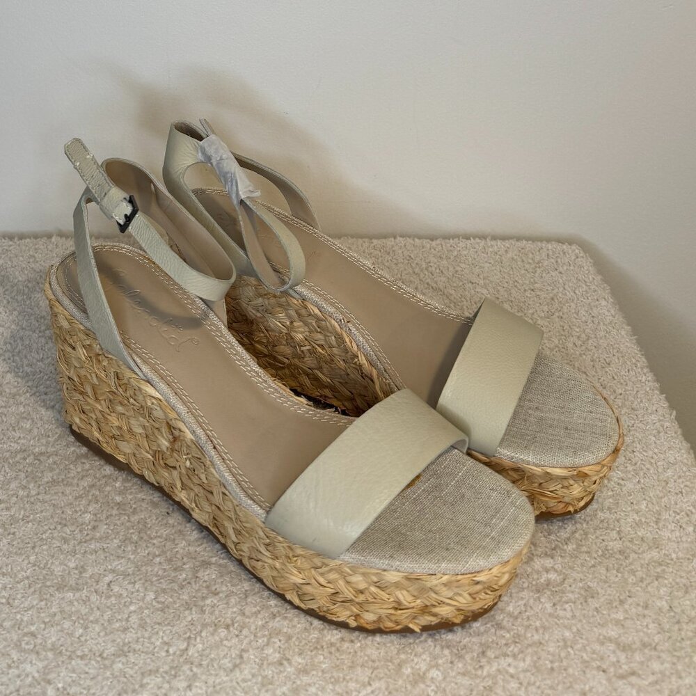 Splendid | Marie Espadrille Wedge Sandal | Cream
